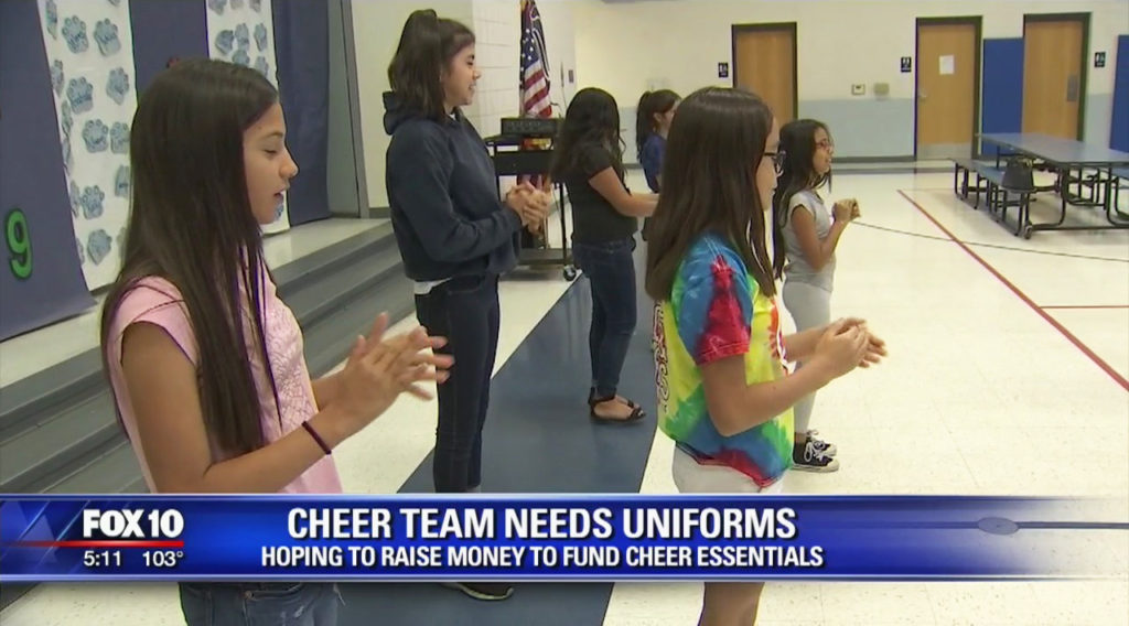 Cheer Team Needs Uniforms